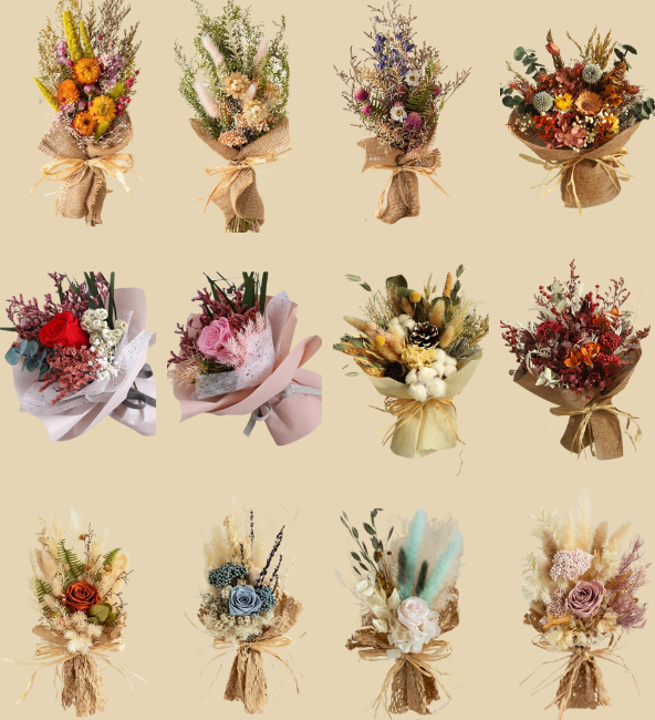 Real Dried Flowers