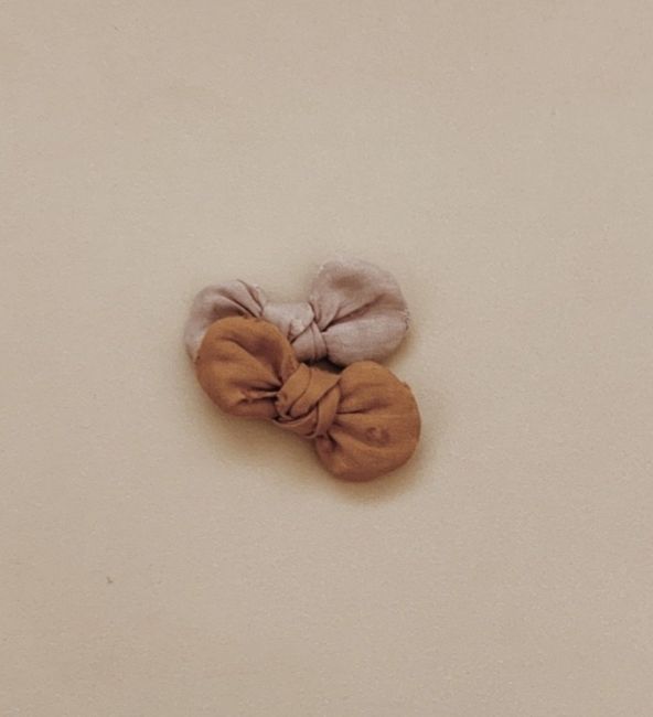 Brown + Maeve Swiss Dot Bows
