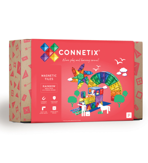 Connetix Tiles | 212 Piece Mega Pack